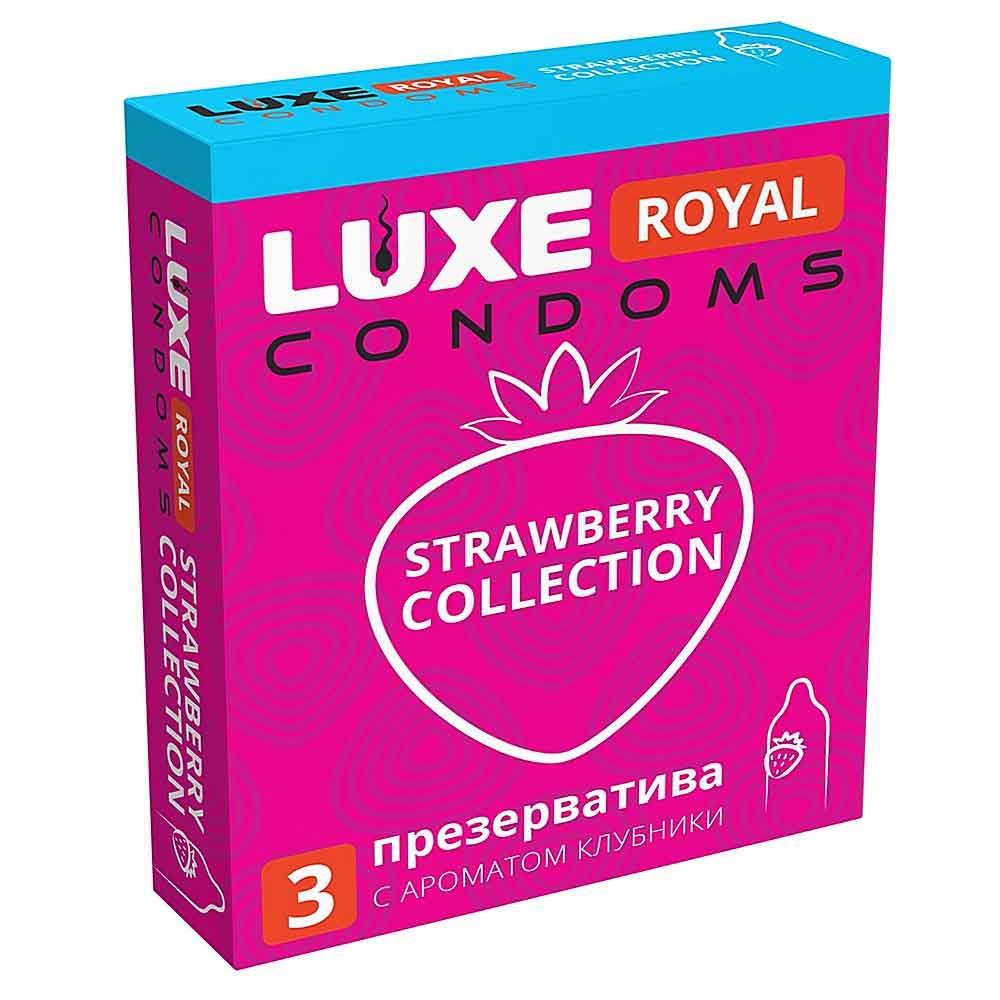 Презервативы LUXE ROYAL Strawberry collection 1*240